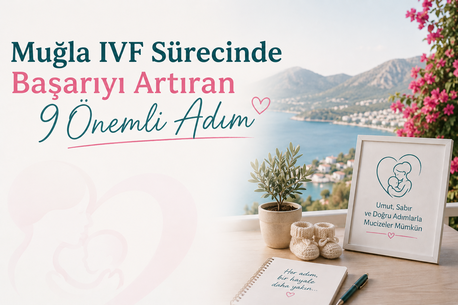 Muğla ve Fethiye Bölgesi Tüp Bebek (IVF) Rehberi: Sürece Hazırlanan Çiftlere Özel Öneriler - blog görseli